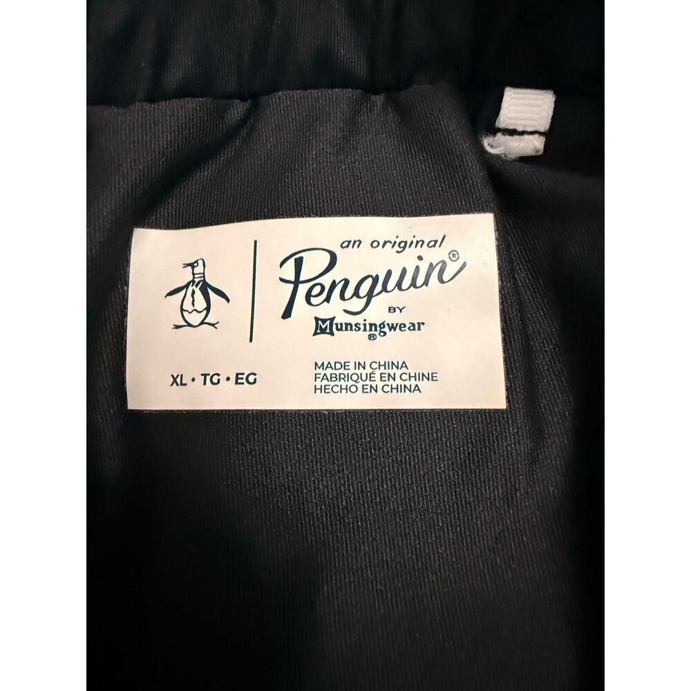 Penguin Black White Stitching Mini Golf Skort Size X Large - Picture 6 of 9